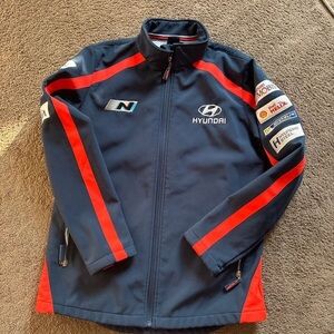 Motorsport Navy and Red Performance Jacket